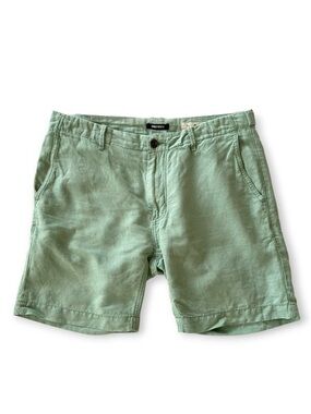 Antony Morato Retro Sage Green Linen Shorts Loose Meuko - Summer Men’s 48/32